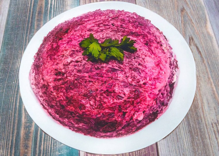 Селедка под шубой с Иваси