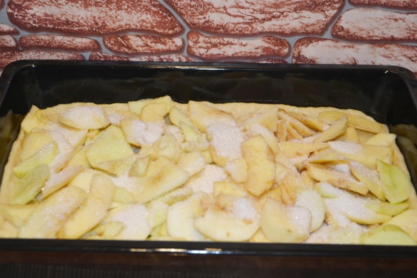 Яблочная начинка с крахмалом для пирога