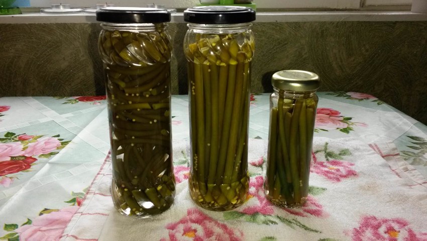 Чесночные стрелки консервация на зиму