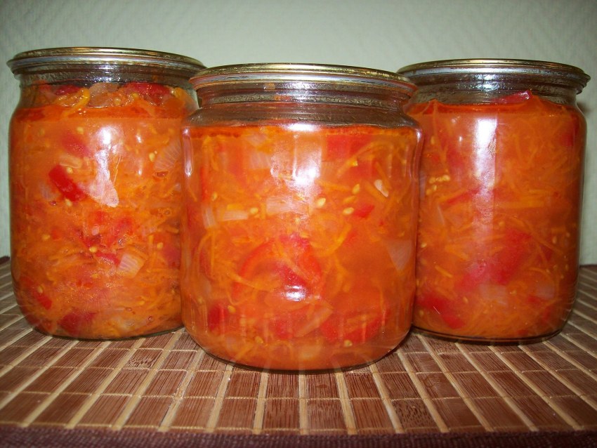 Лечо сморковью илуком