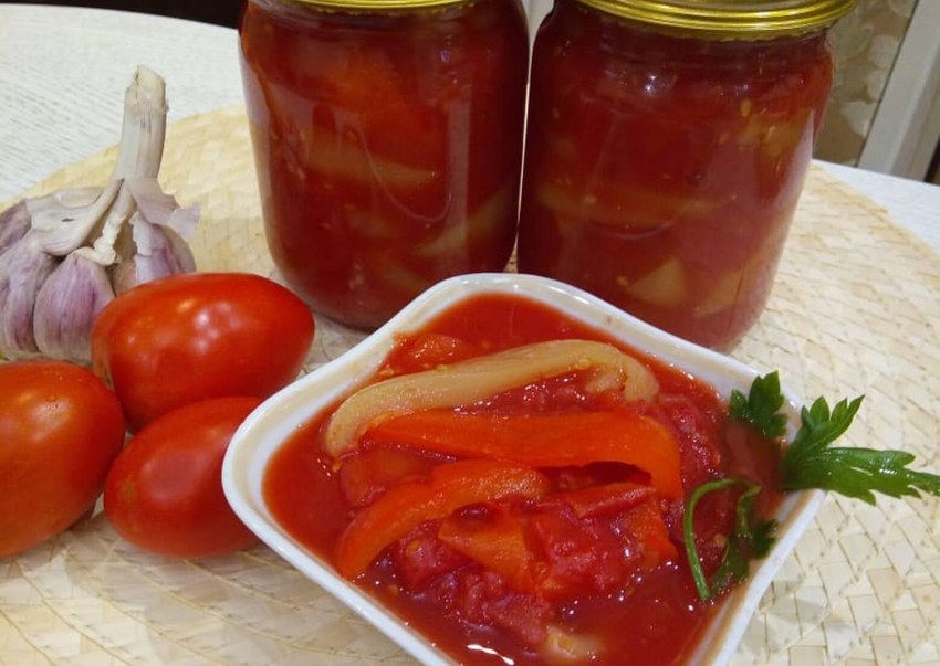 Салат с кабачками на зиму