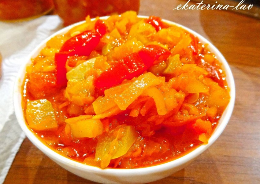 Необыкновенно вкусное лечо