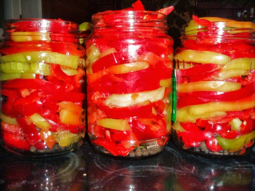 Болгарский перец закатки