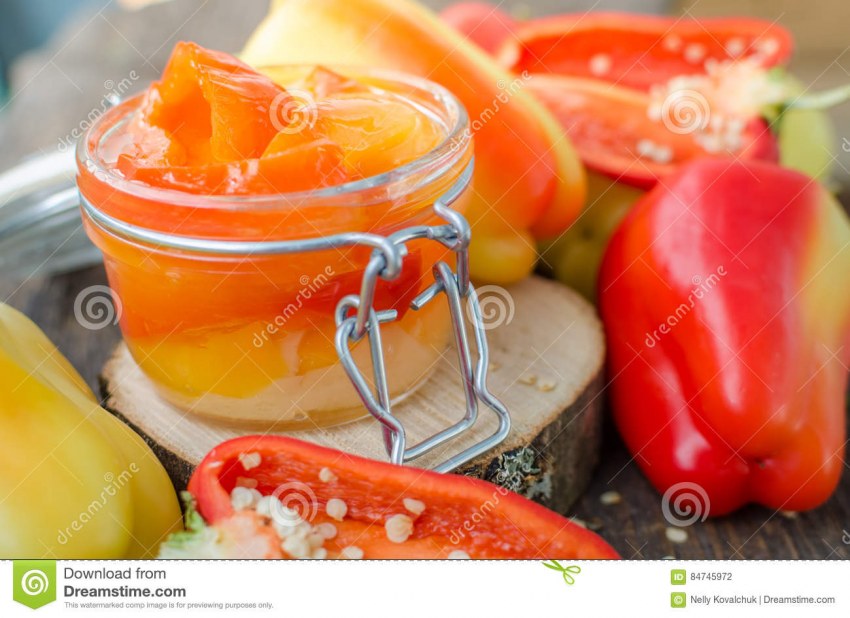 Перец болгарский соленые