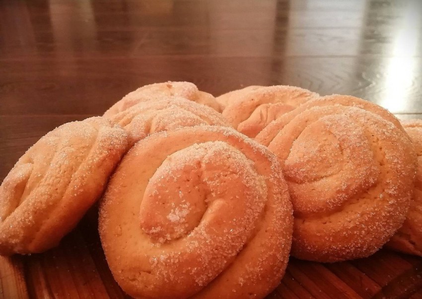 Печенье завитушки