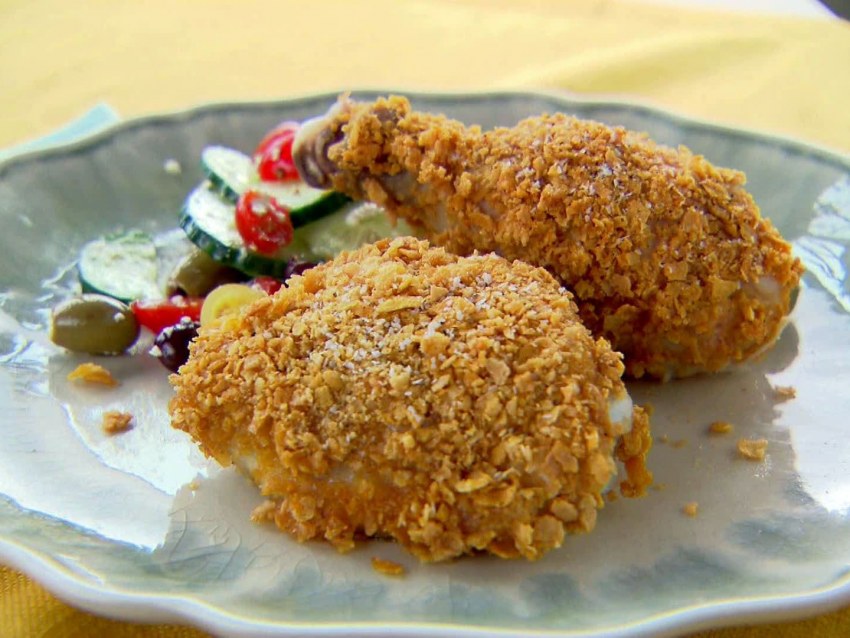 Курица в кукурузной панировке