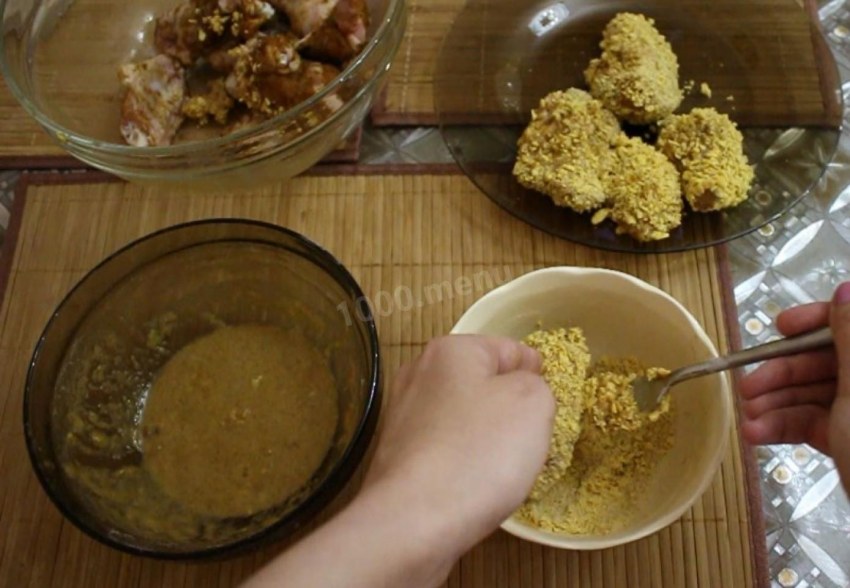 Chicken Legs Baked in the Oven with a Crispy crust Recipes with photos