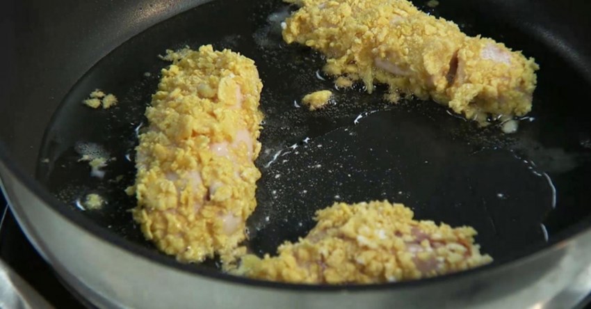 Кураци Пановка из овсяных хлопьев