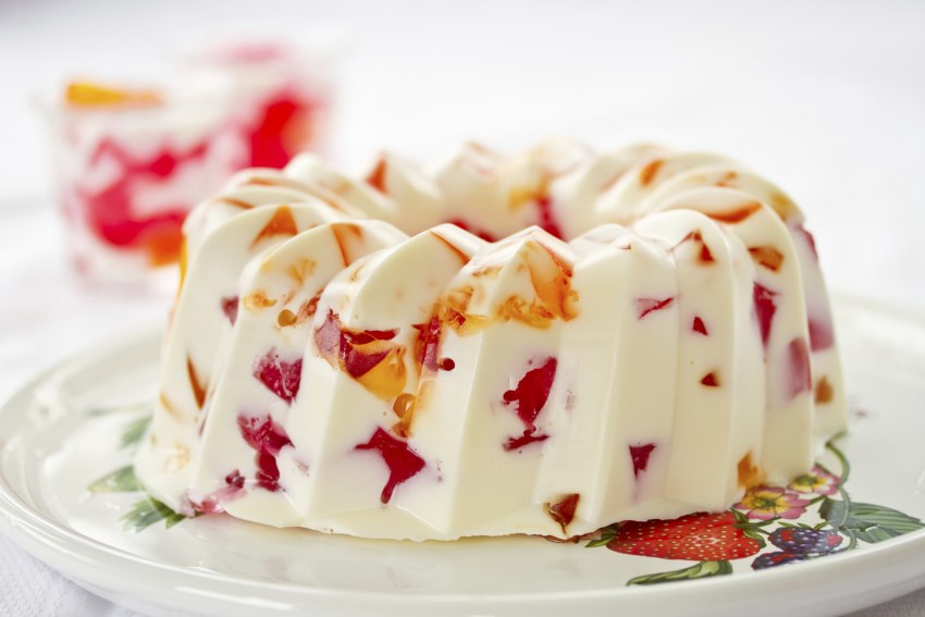 Бланманже миндальное