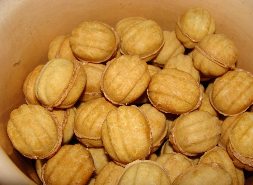 Кукусики орешки со сгущенкой