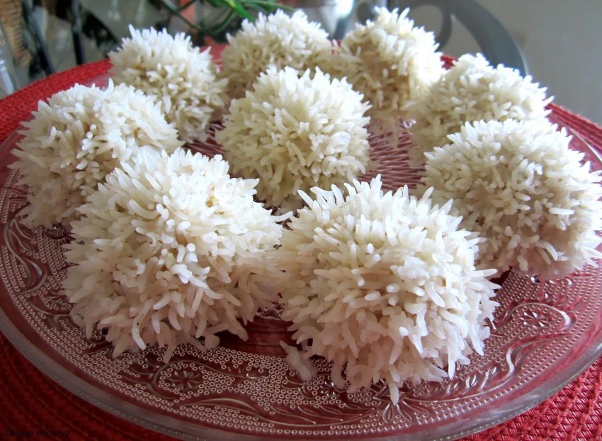 Ежики с рисом