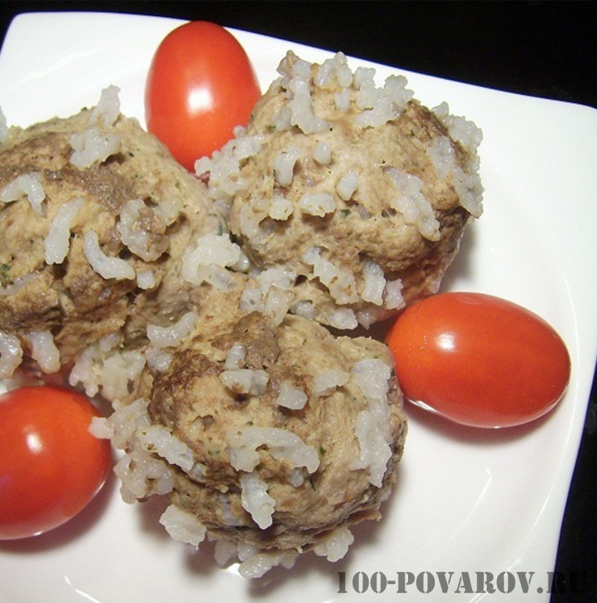 Ежики с рисом