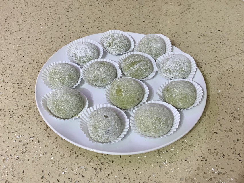 Мороженое в рисовом тесте