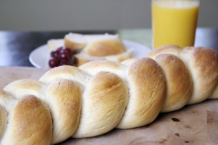 Булочки с яблоками на кефире