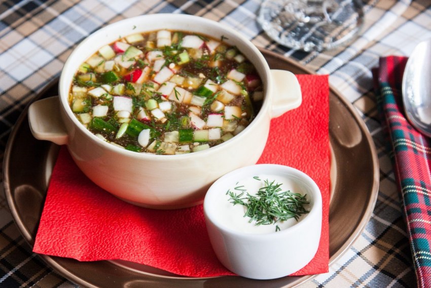 Окрошка сборная мясная