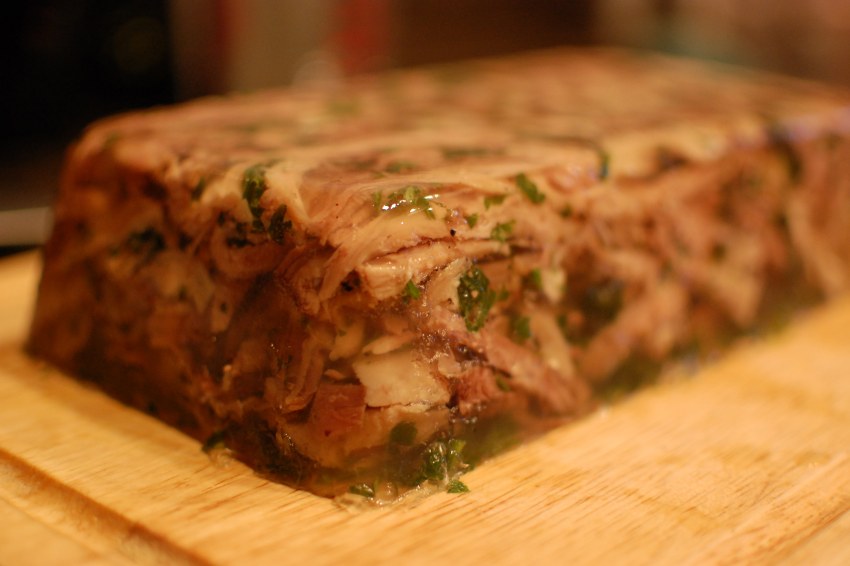 Свиная рулька зельц