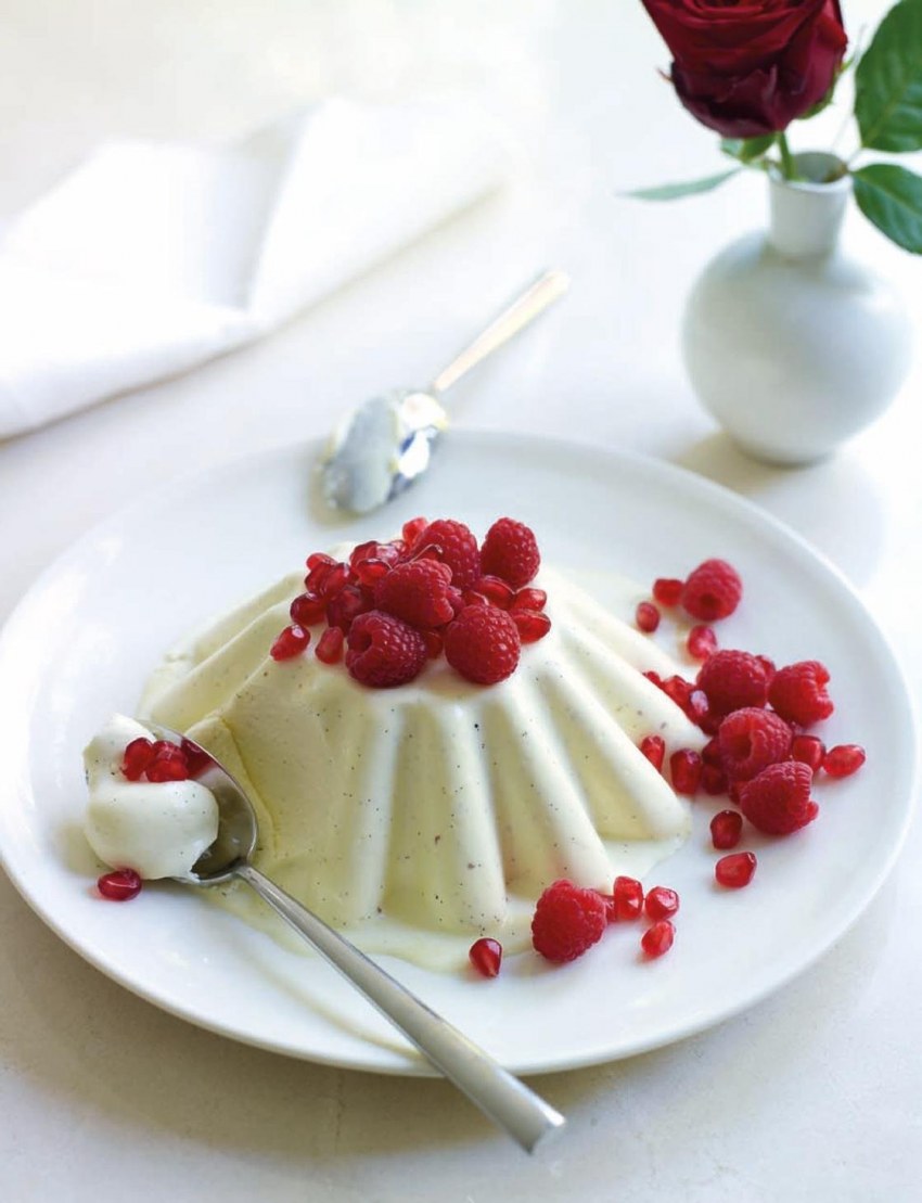 Десерт panna Cotta