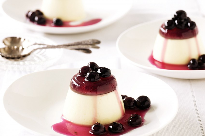 Десерт panna Cotta