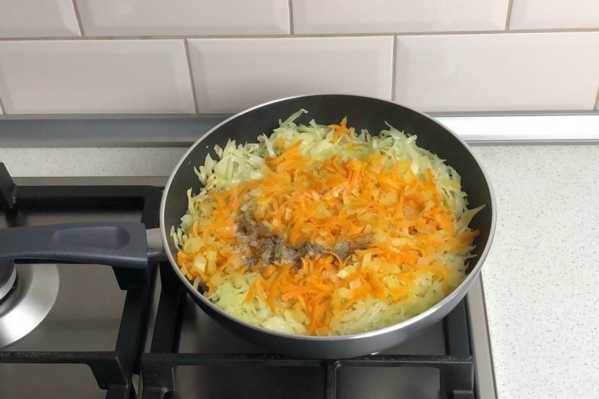 Обжарка овощей