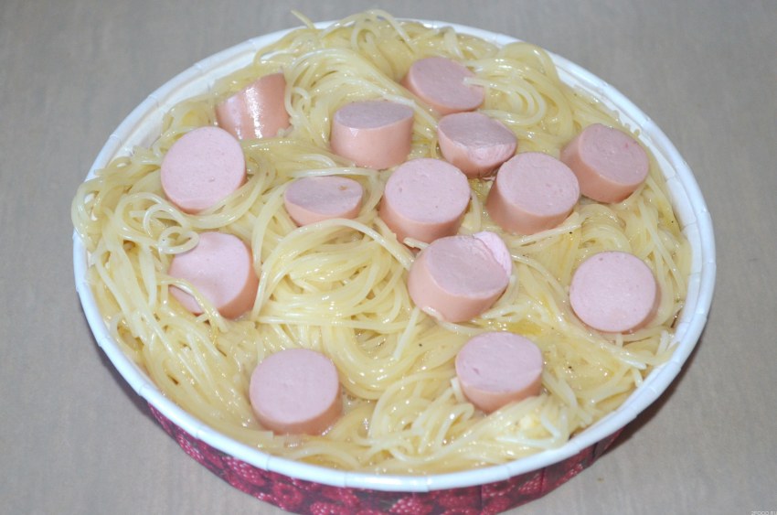Картофельный гратен с беконом
