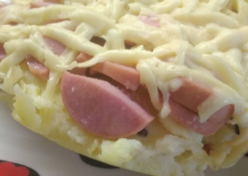 Омлет с ветчиной и сыром в духовке