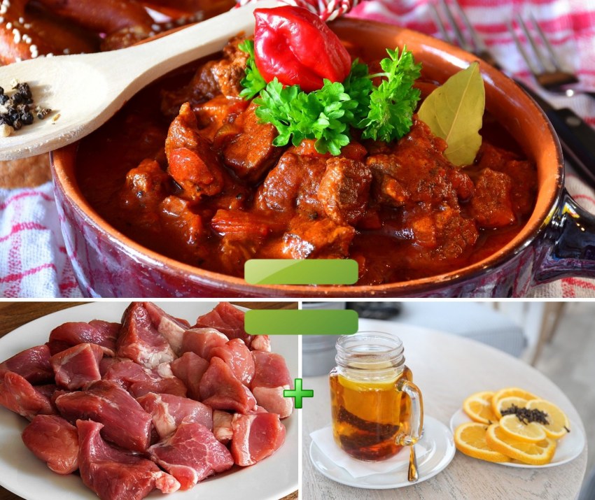 Тушение мяса