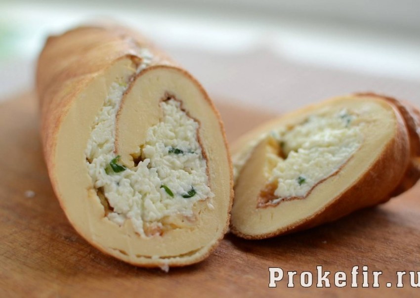Закуски с омлетом