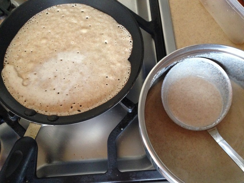 Блины на ржаной муке