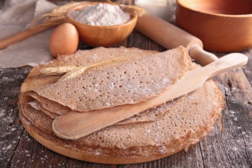 Блинчики из ржаной муки
