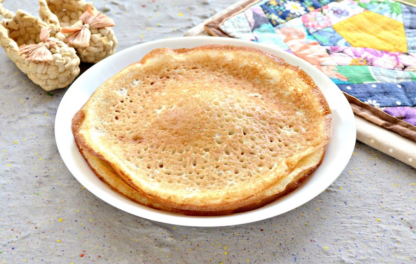 Блинчики на закваске