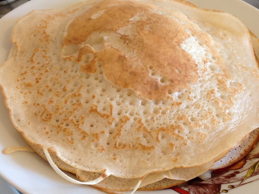 Ржаные оладьи