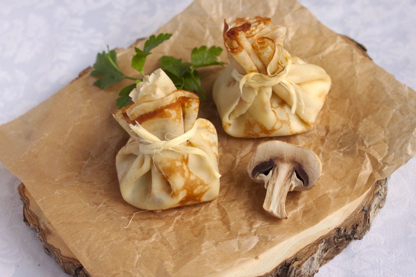 Блинные мешочки