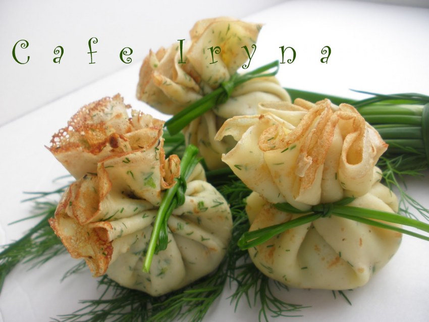 Блины с жульеном
