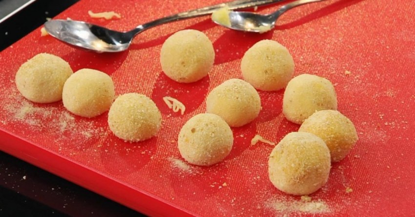Маленькая круглая картошка