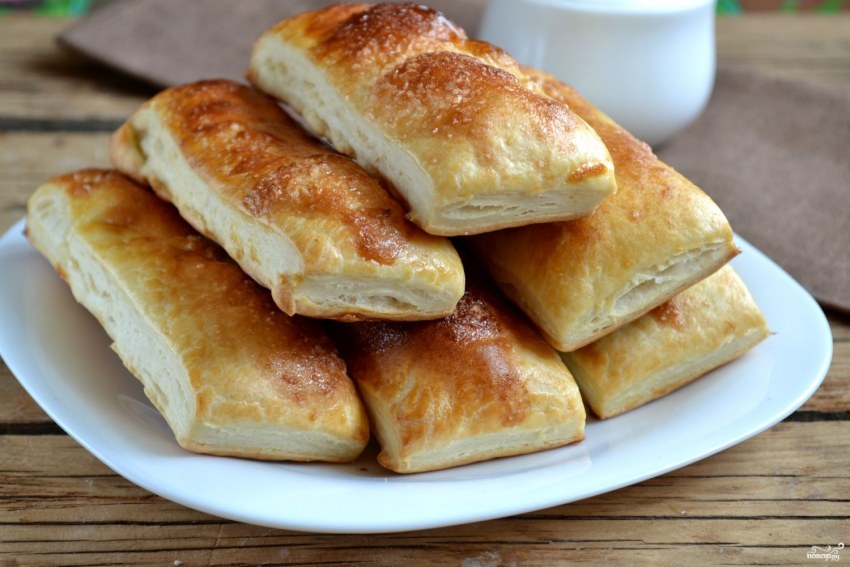 Слоеная выпечка с начинкой