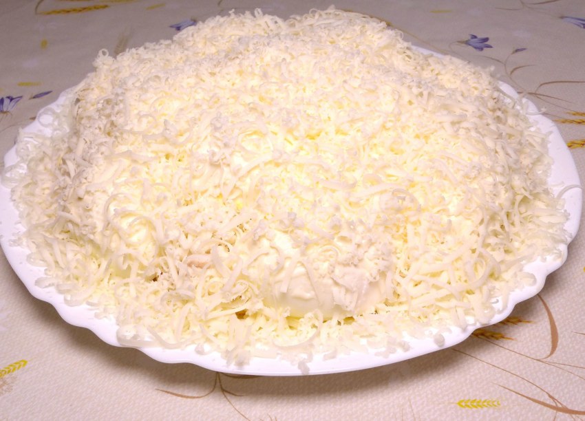 Салат снежок