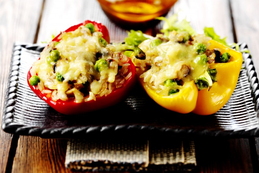 Перцы фаршированые кус кусом