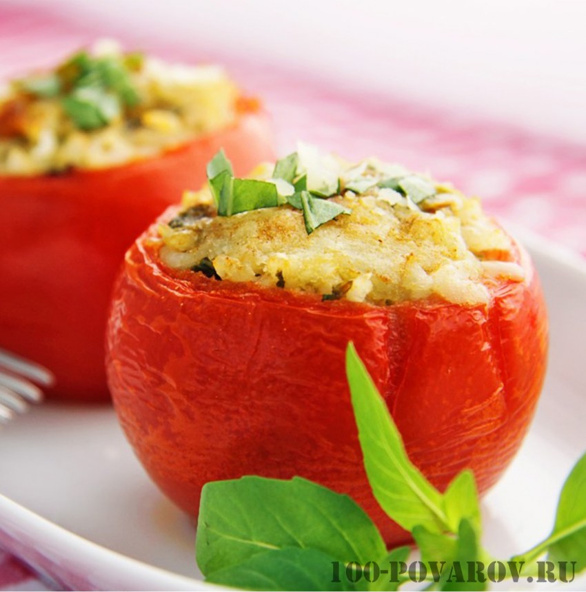 Перец запеченный с мясом