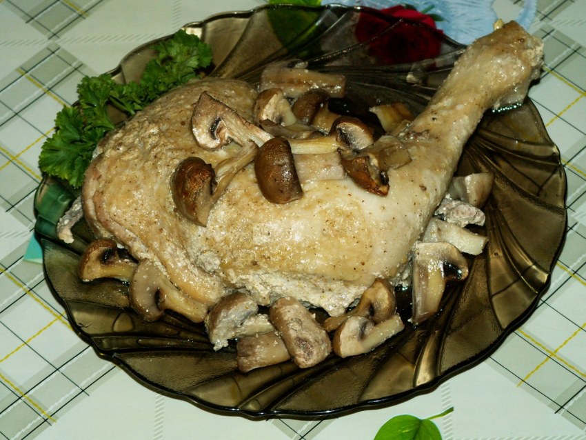 Фаршированные куриные ножки