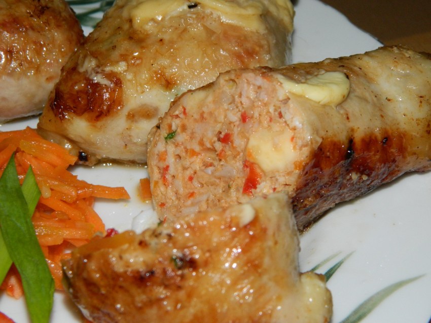 Фаршированные куриные ножки