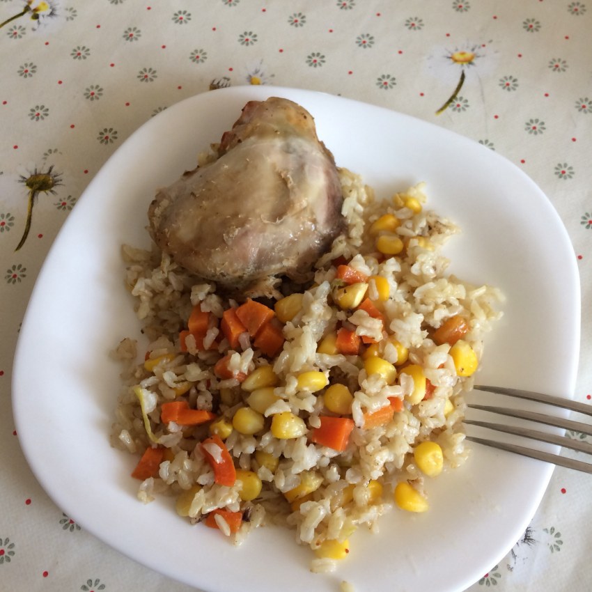 Плов с индейкой