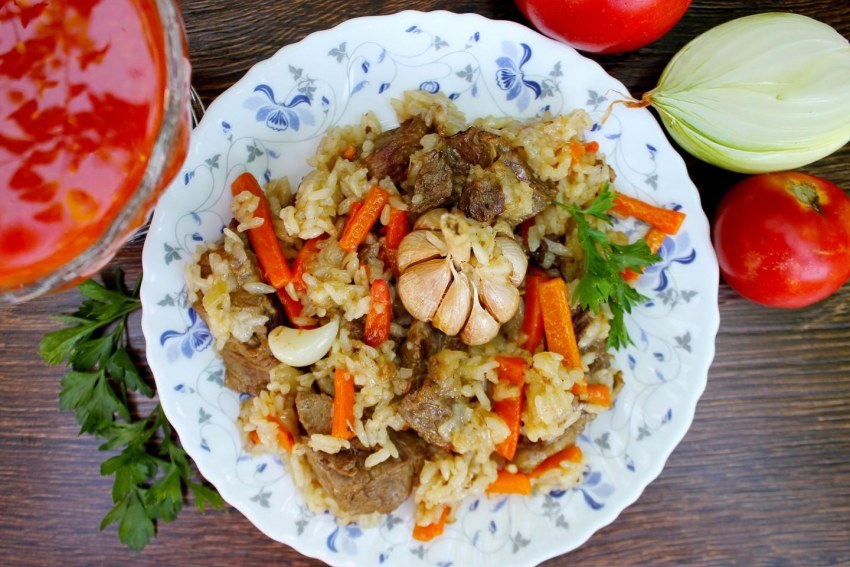 Рецепт плова с курицей