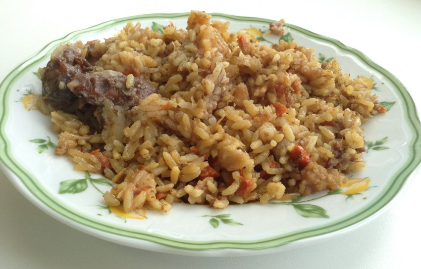 Плов с девзирой