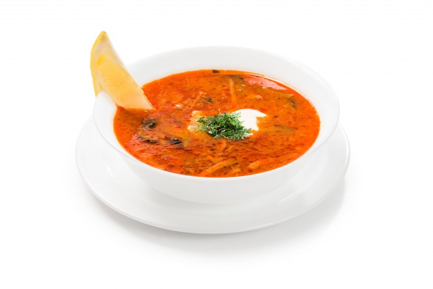 Солянка со свининой