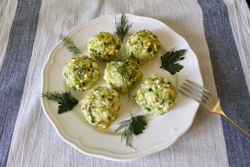 Кабачковые оладьи