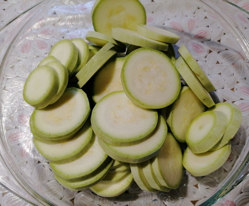 Сырой кабачок