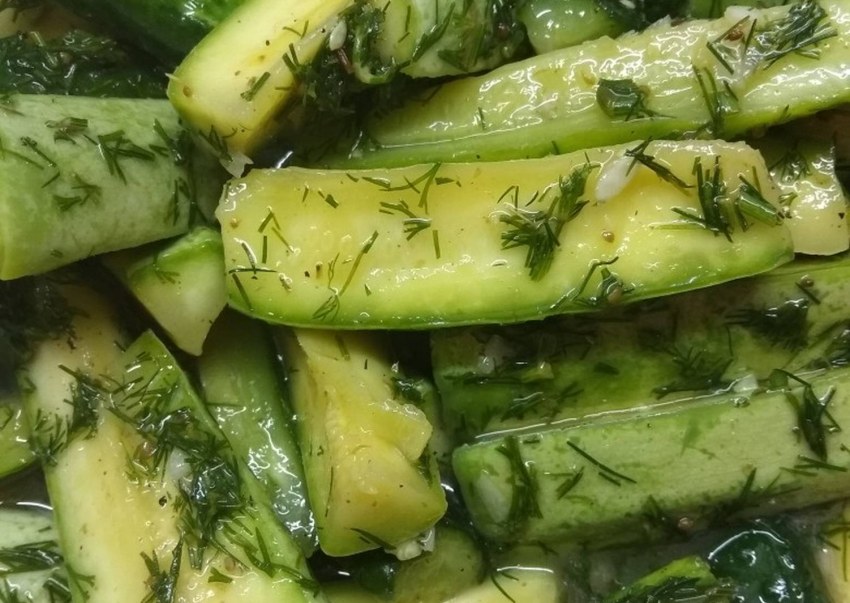 Кабачки по корейски