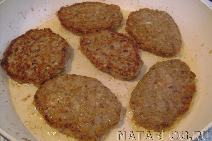 Рубленные котлеты из куриной печени