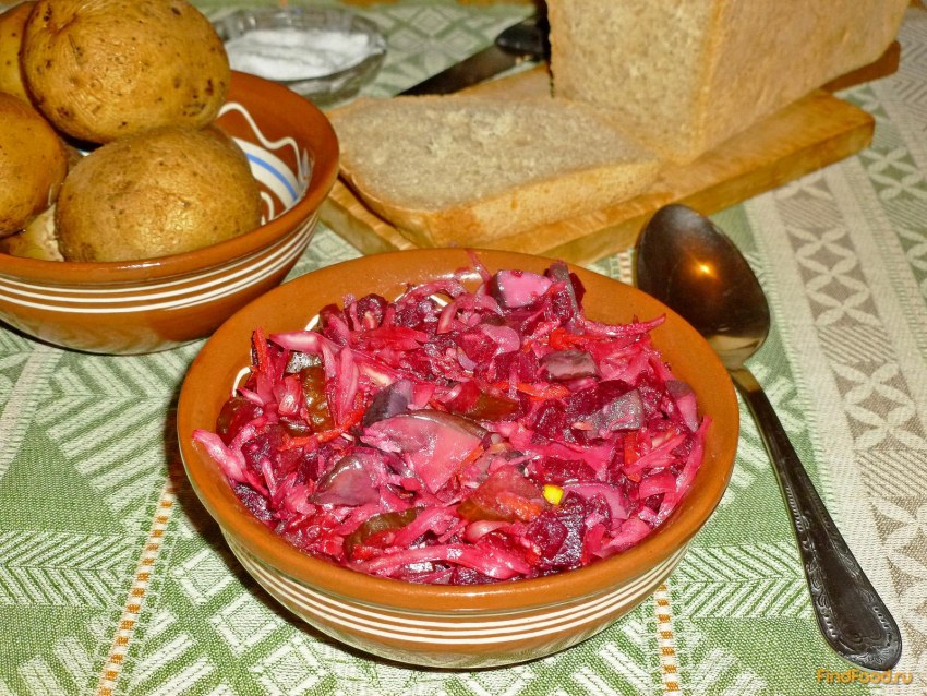 Салат нежность со свеклой и сыром