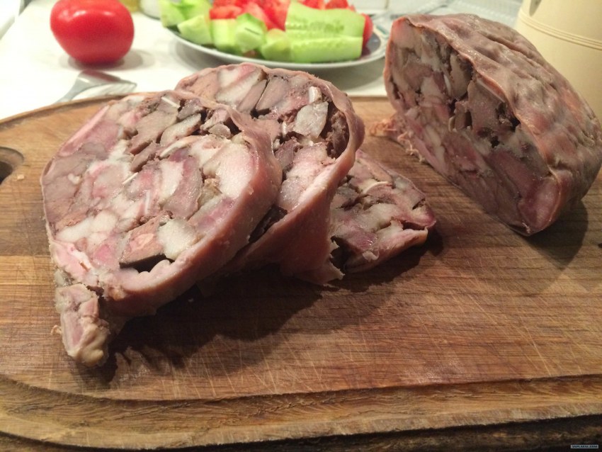 Зельц сальтисон Бабушкин Калинковичский мясокомбинат
